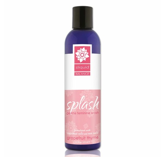 Płyn do higieny intymnej - Sliquid Balance Splash Grapefruit Thyme 255 ml